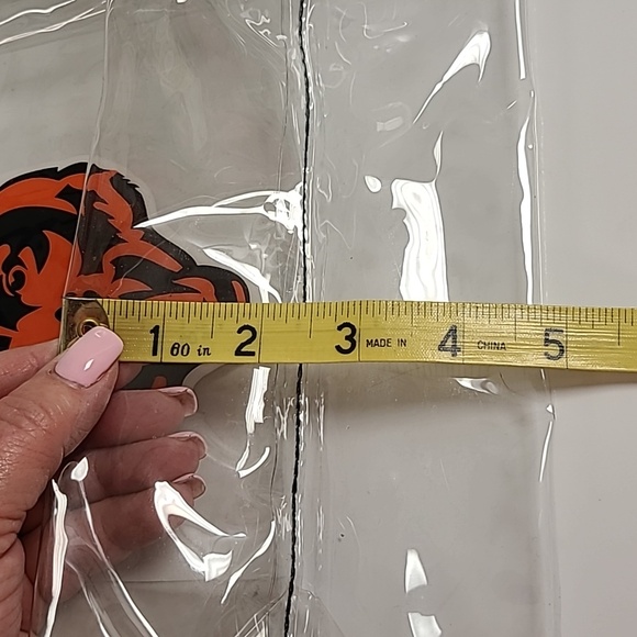 Chicago Bears Clear Tote Bag - Picture 7 of 9